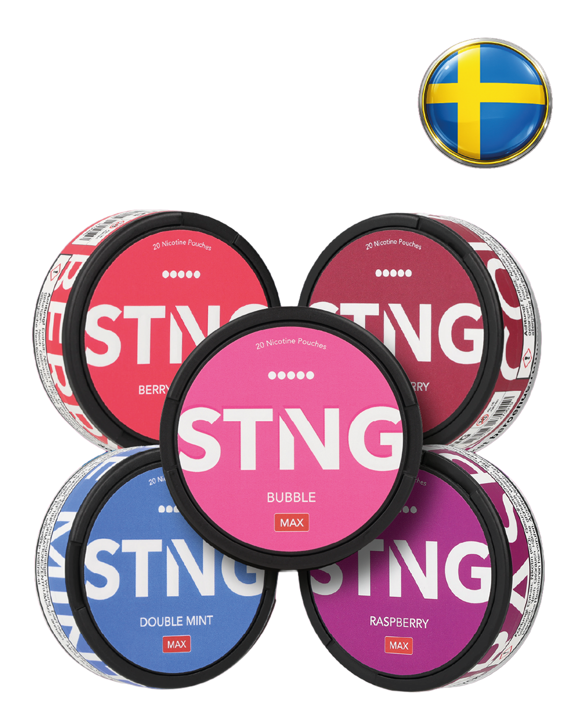 STNG Pouches – alle 5 Sorten